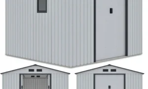 HUDSON 9x8 DOMEK METALOWY LIGHT GREY (003135)