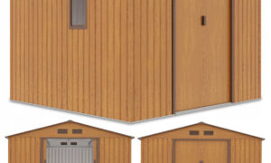 HUDSON 9x8 DOMEK METALOWY OAK/BROWN (003814)