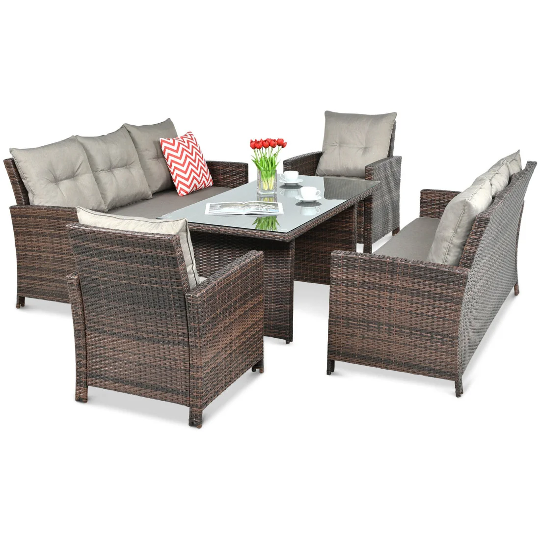 IBIZA FAMILY ZESTAW BROWN (003366) - obrazek 4