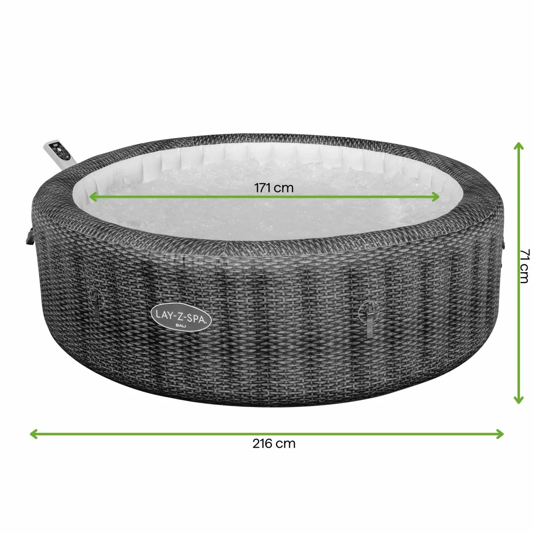 JACUZZI SPA BALI AIRJET 2.16x0.71M BESTWAY 6001P (008970) - obrazek 2