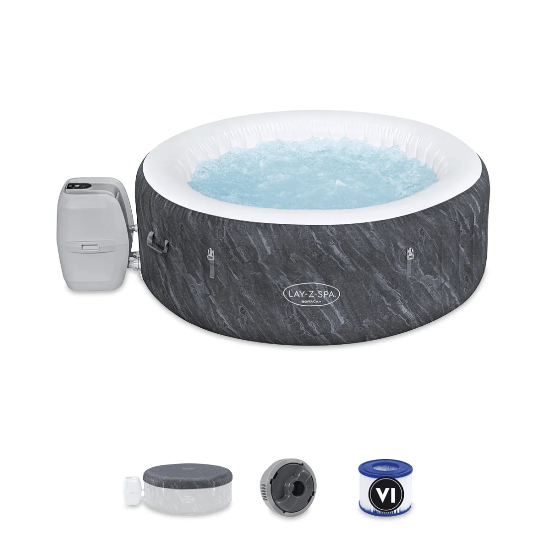 JACUZZI SPA BORACAY AIRJET 1.80x0.66M BESTWAY 60175 (005626)