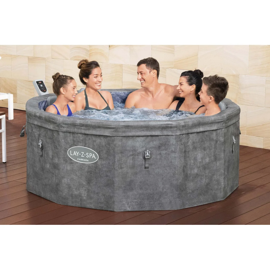 JACUZZI SPA CARRARA AIRJET 1.70x0.65M BESTWAY 6001V (008972) - obrazek 2