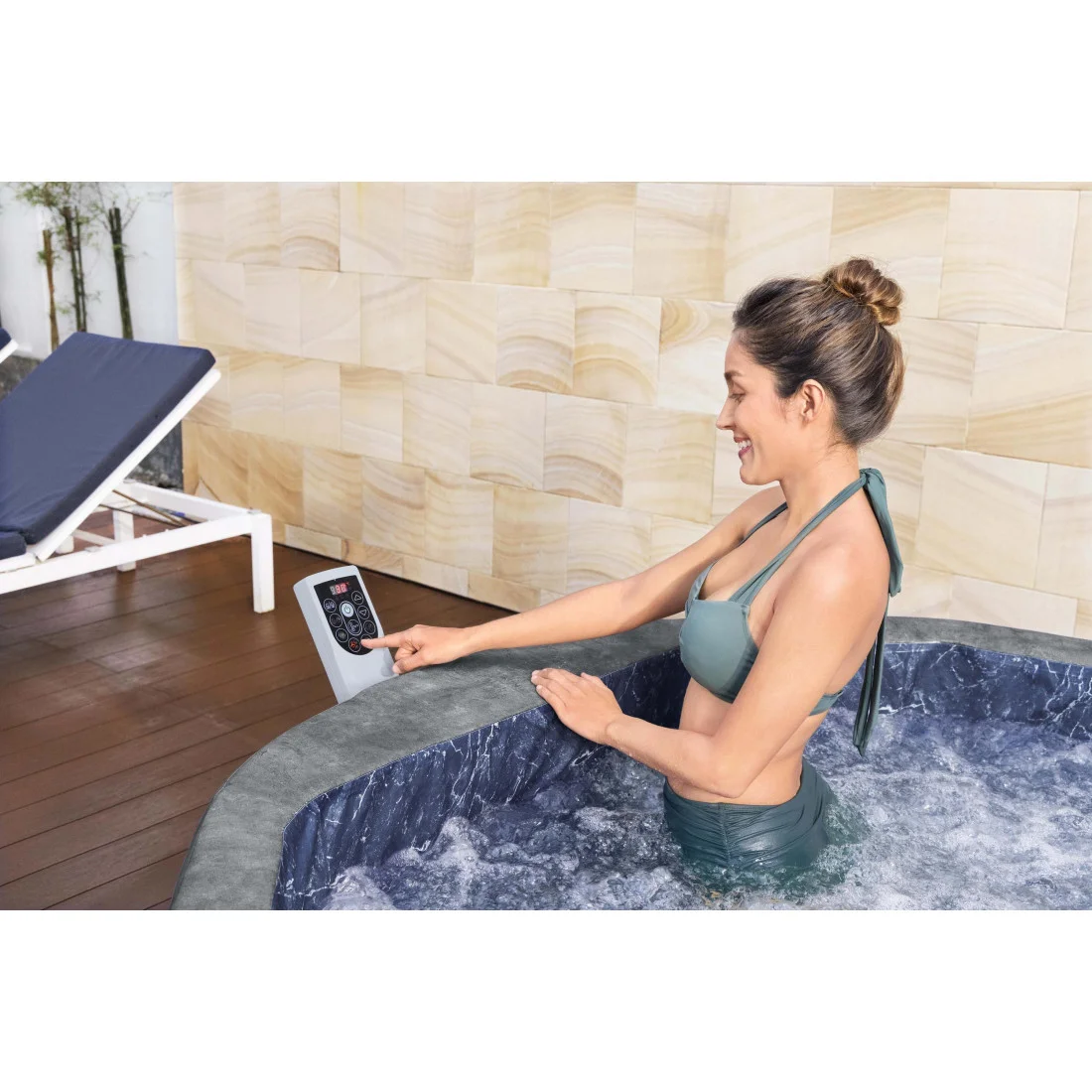 JACUZZI SPA CARRARA AIRJET 1.70x0.65M BESTWAY 6001V (008972) - obrazek 6