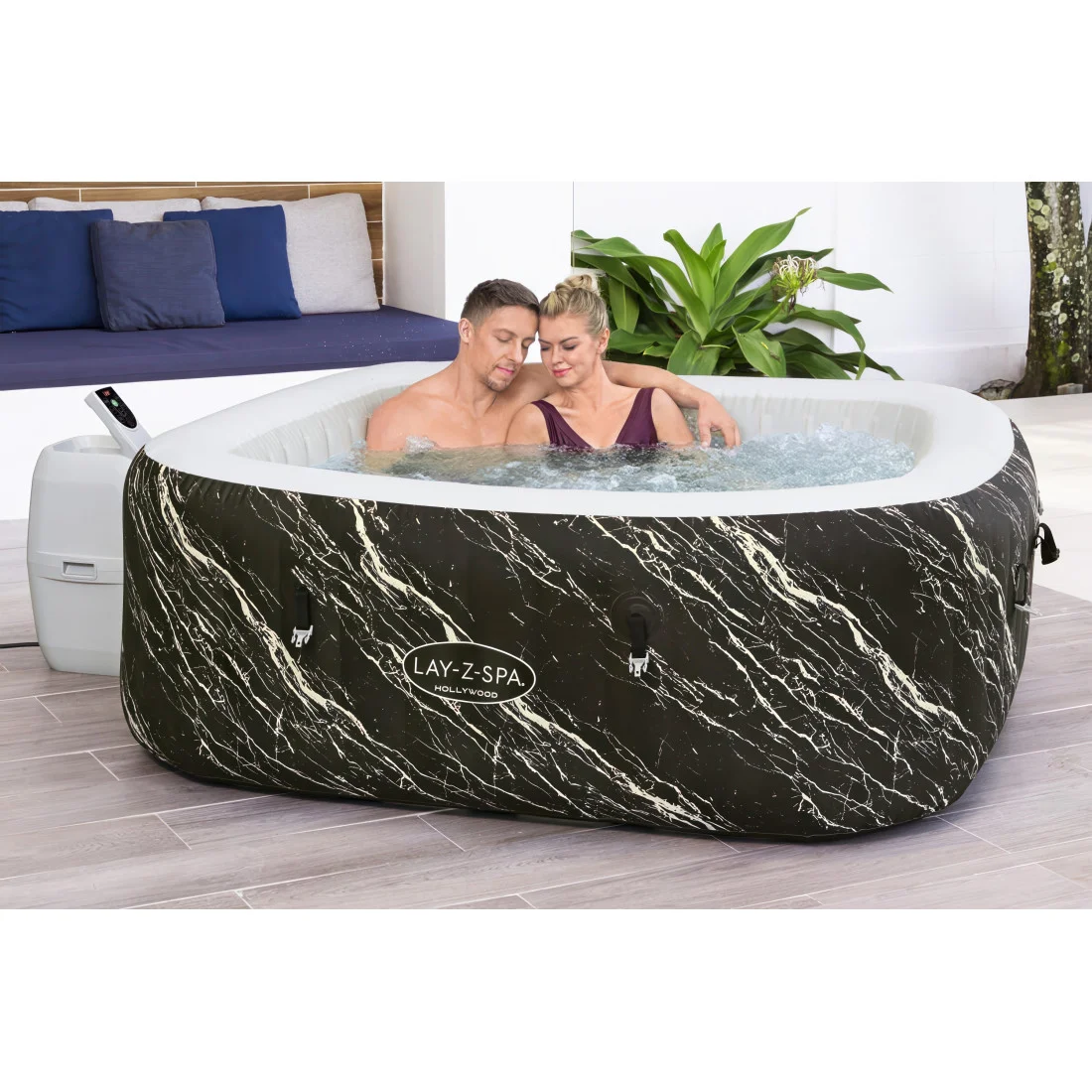 JACUZZI SPA HOLLYWOOD AIRJET 1.80x1.80x0.66M BESTWAY 6001F (007570) - obrazek 2