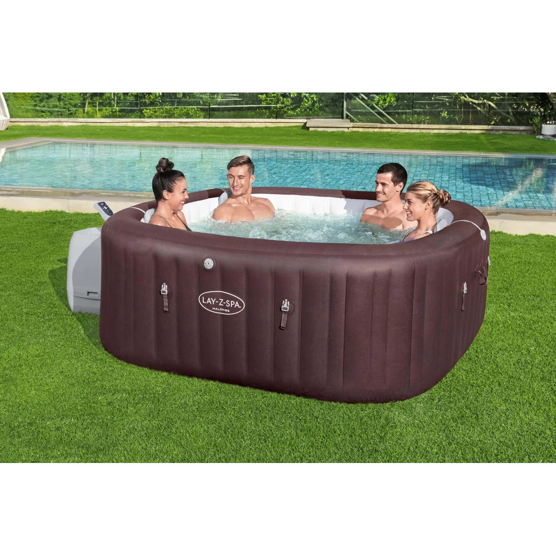JACUZZI SPA MALDIVES AIRJET 2.01x2.01x0.80M BESTWAY 6001U (008971) - obrazek 8