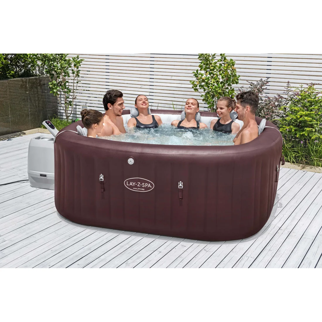 JACUZZI SPA MALDIVES AIRJET 2.01x2.01x0.80M BESTWAY 6001U (008971) - obrazek 7