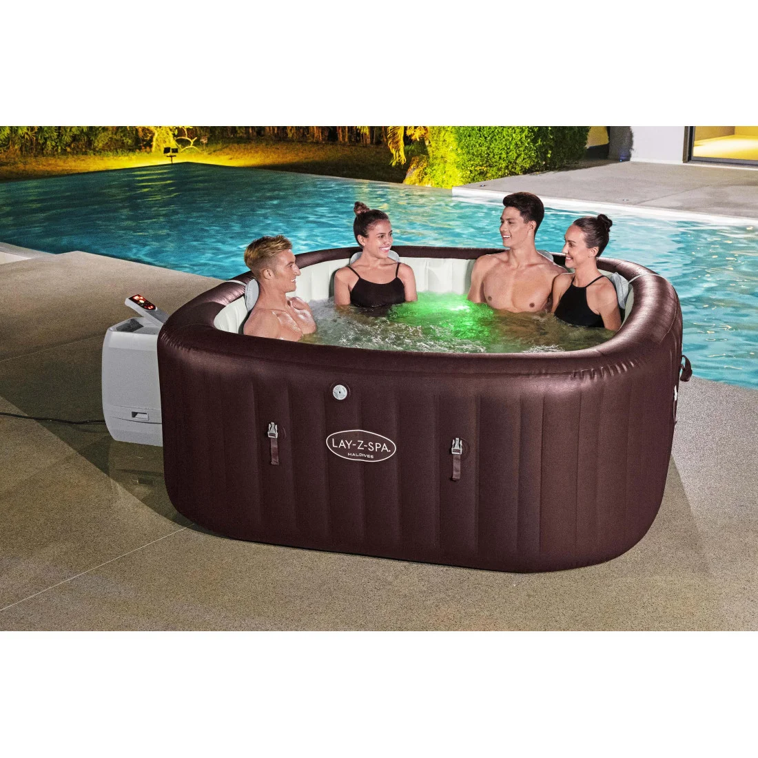 JACUZZI SPA MALDIVES AIRJET 2.01x2.01x0.80M BESTWAY 6001U (008971) - obrazek 3