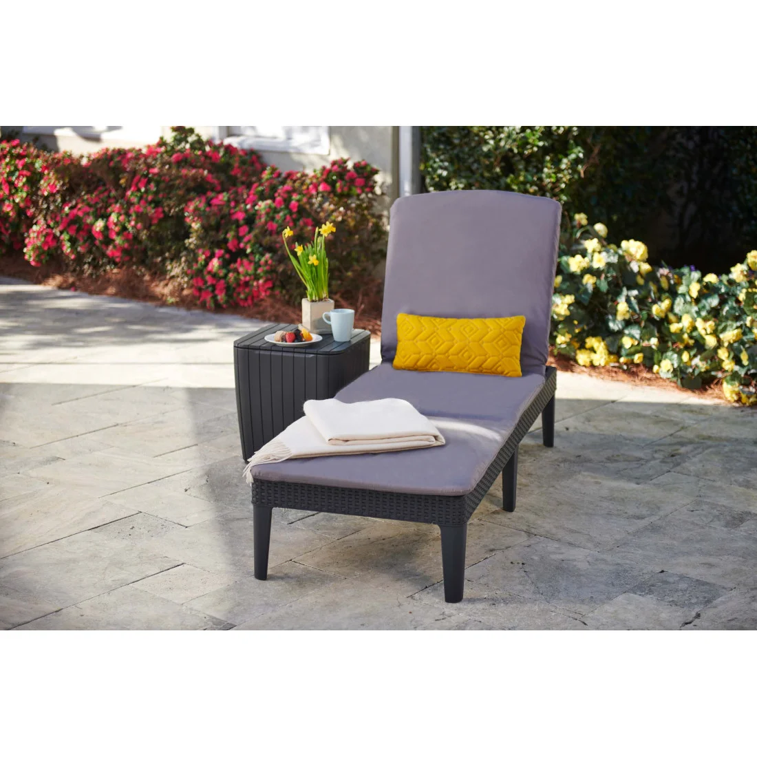 JAIPUR LEŻAK GRAPHITE (003697) - obrazek 5