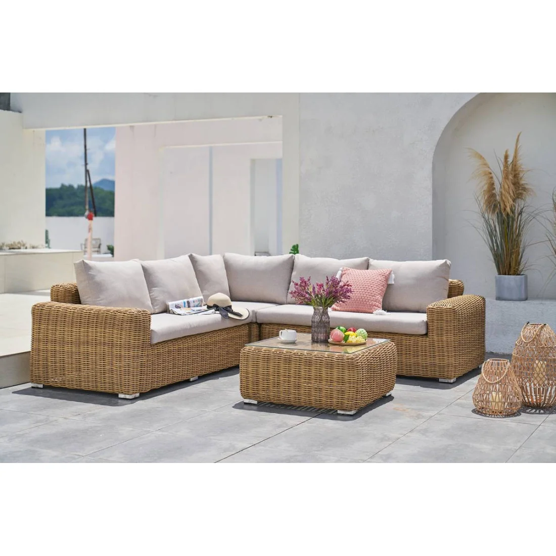 JAKARTA CAFFE NAROŻNIK BEIGE (007291) - obrazek 4