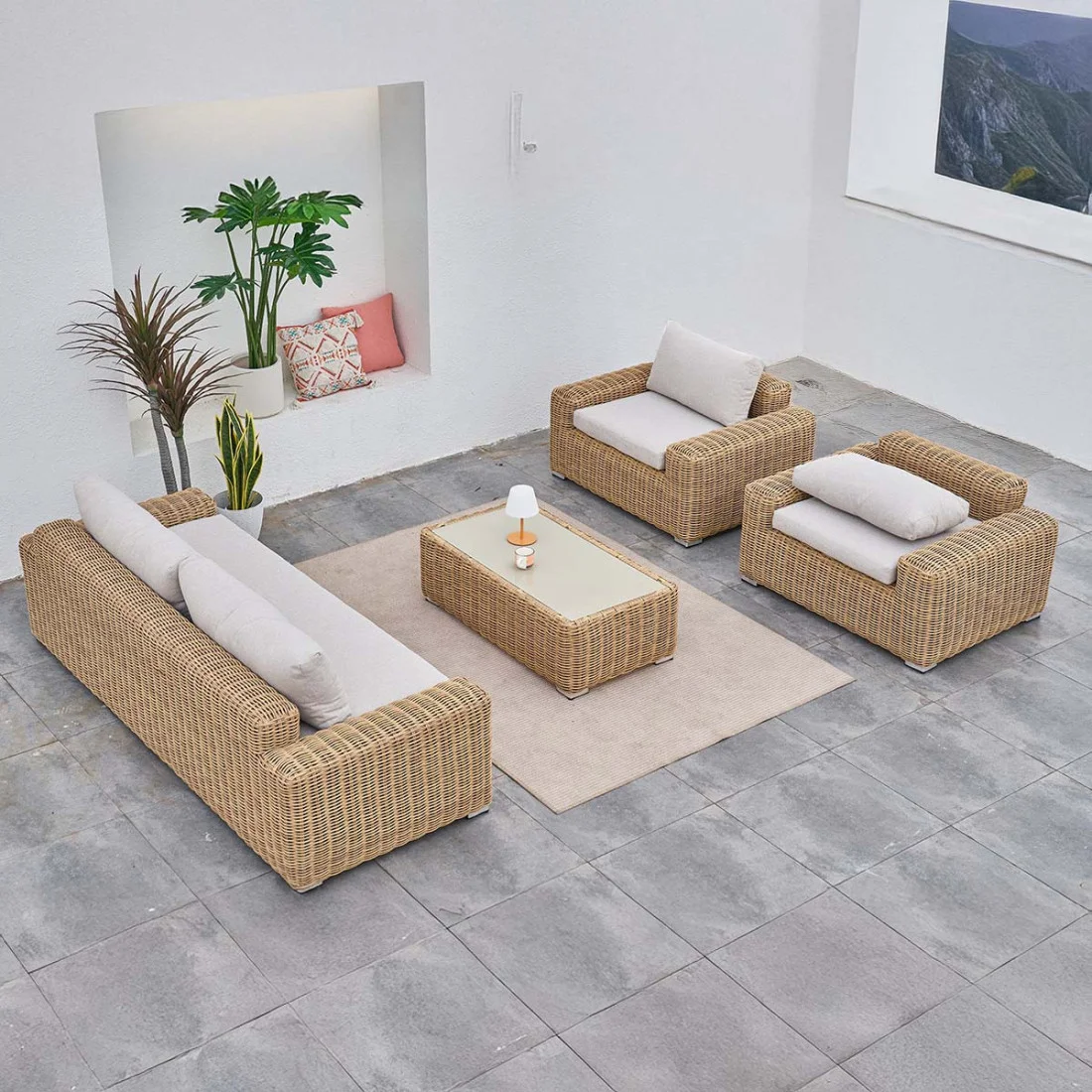 JAKARTA CAFFE ZESTAW BEIGE (007292)