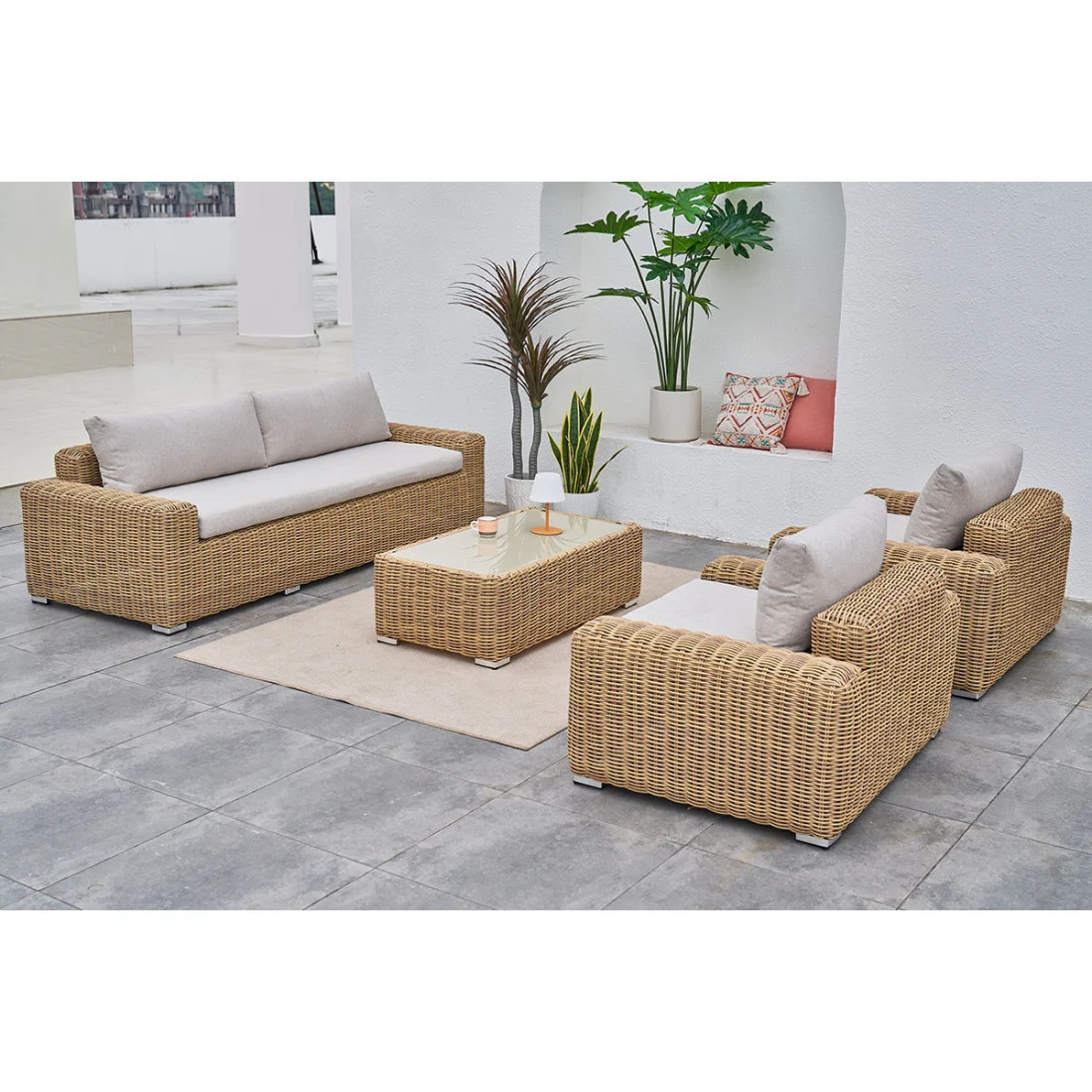 JAKARTA CAFFE ZESTAW BEIGE (007292) - obrazek 5