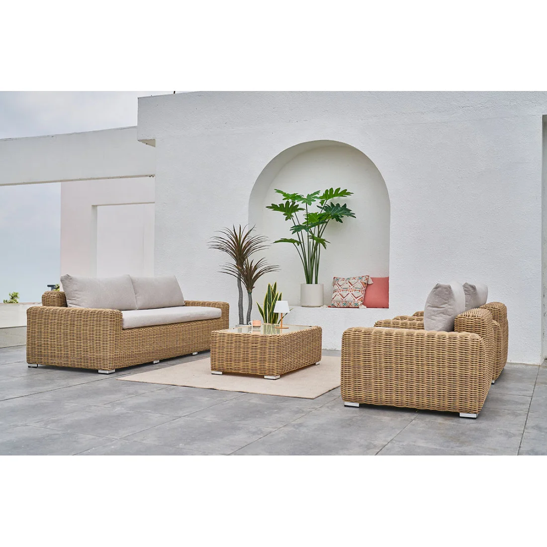JAKARTA CAFFE ZESTAW BEIGE (007292) - obrazek 4