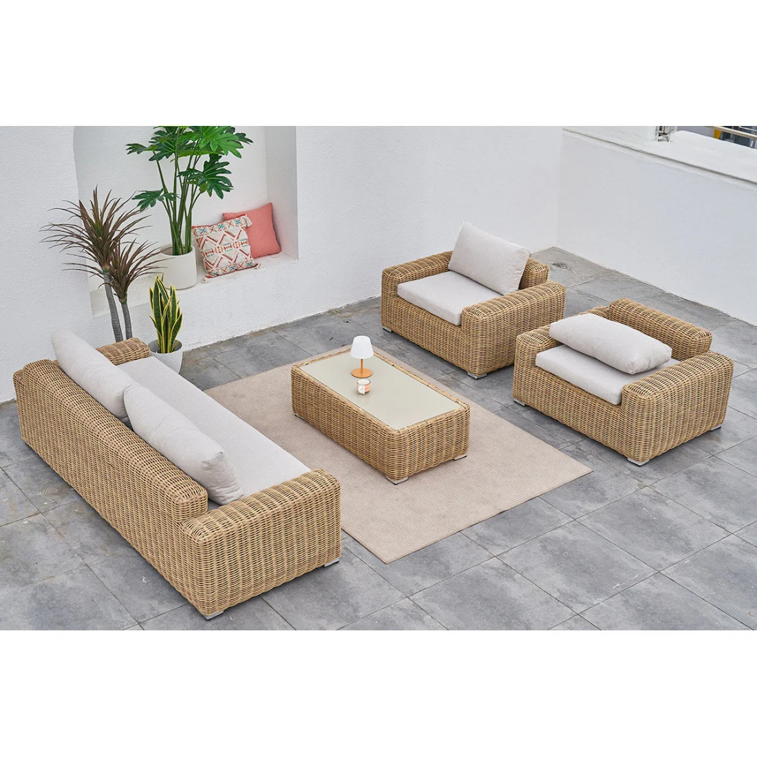 JAKARTA CAFFE ZESTAW BEIGE (007292) - obrazek 3