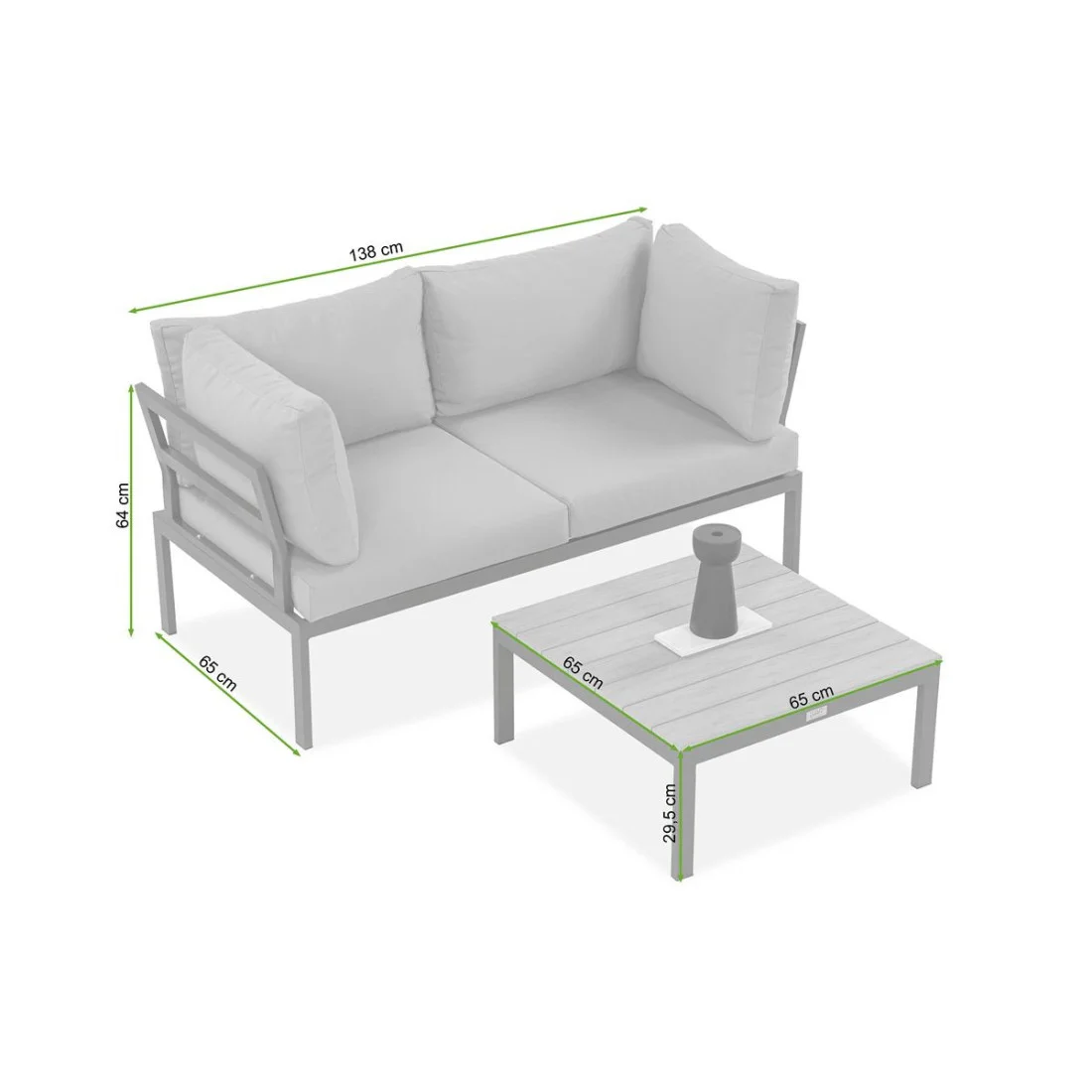 JAVA NAROŻNIK/SOFA LIGHT GREY (001536) - obrazek 18