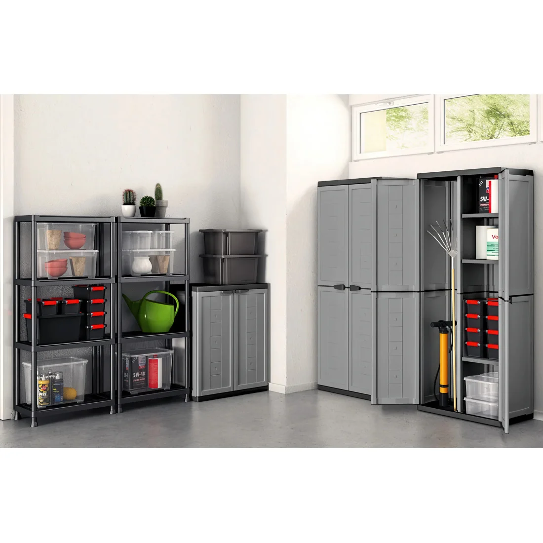 JOLLY LOW CABINET DARK GREY SZAFA (003203) - obrazek 8