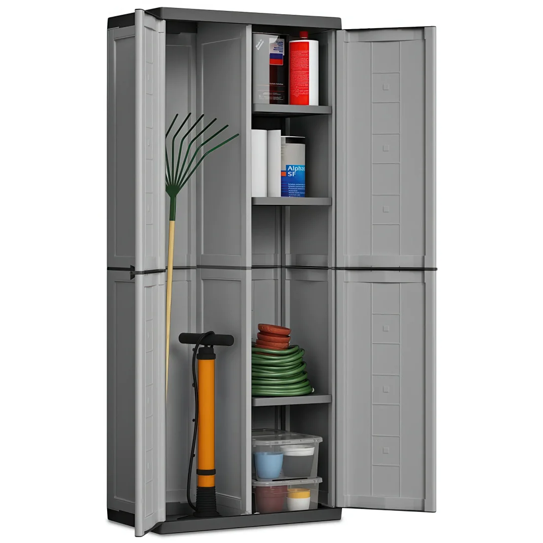 JOLLY UTILITY CABINET DARK GREY SZAFA (003202) - obrazek 4