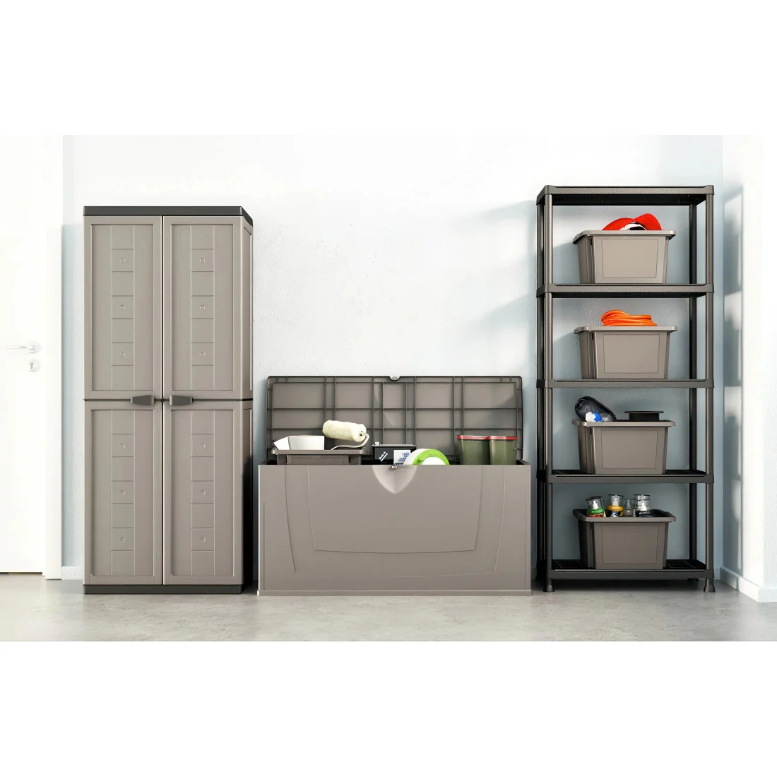 JOLLY UTILITY CABINET DARK GREY SZAFA (003202) - obrazek 10