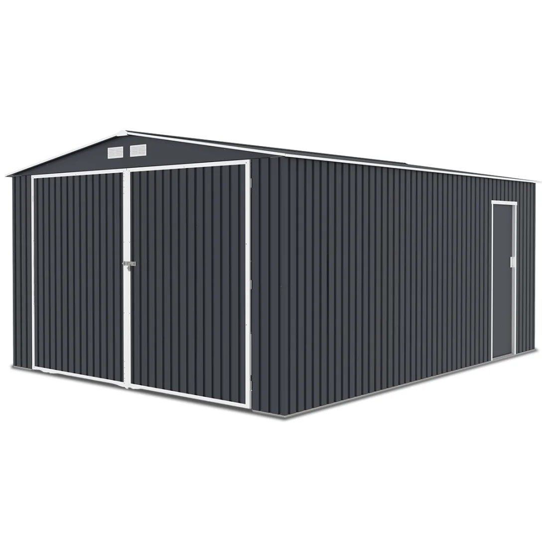 KINGSTON 380x480 GARAŻ METALOWY COLD GREY (000341)