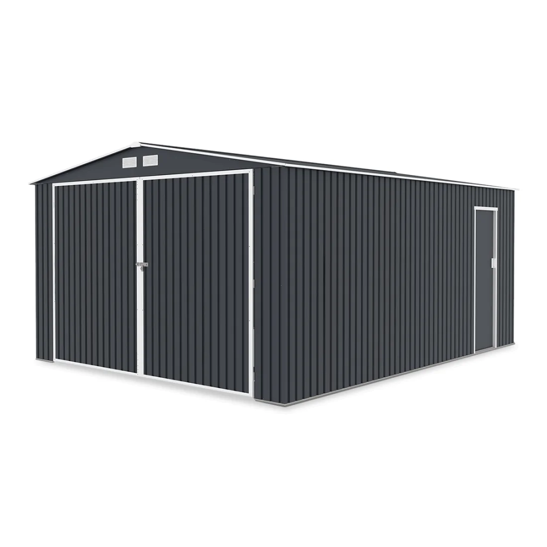 KINGSTON 380x480 GARAŻ METALOWY COLD GREY (000341) - obrazek 2