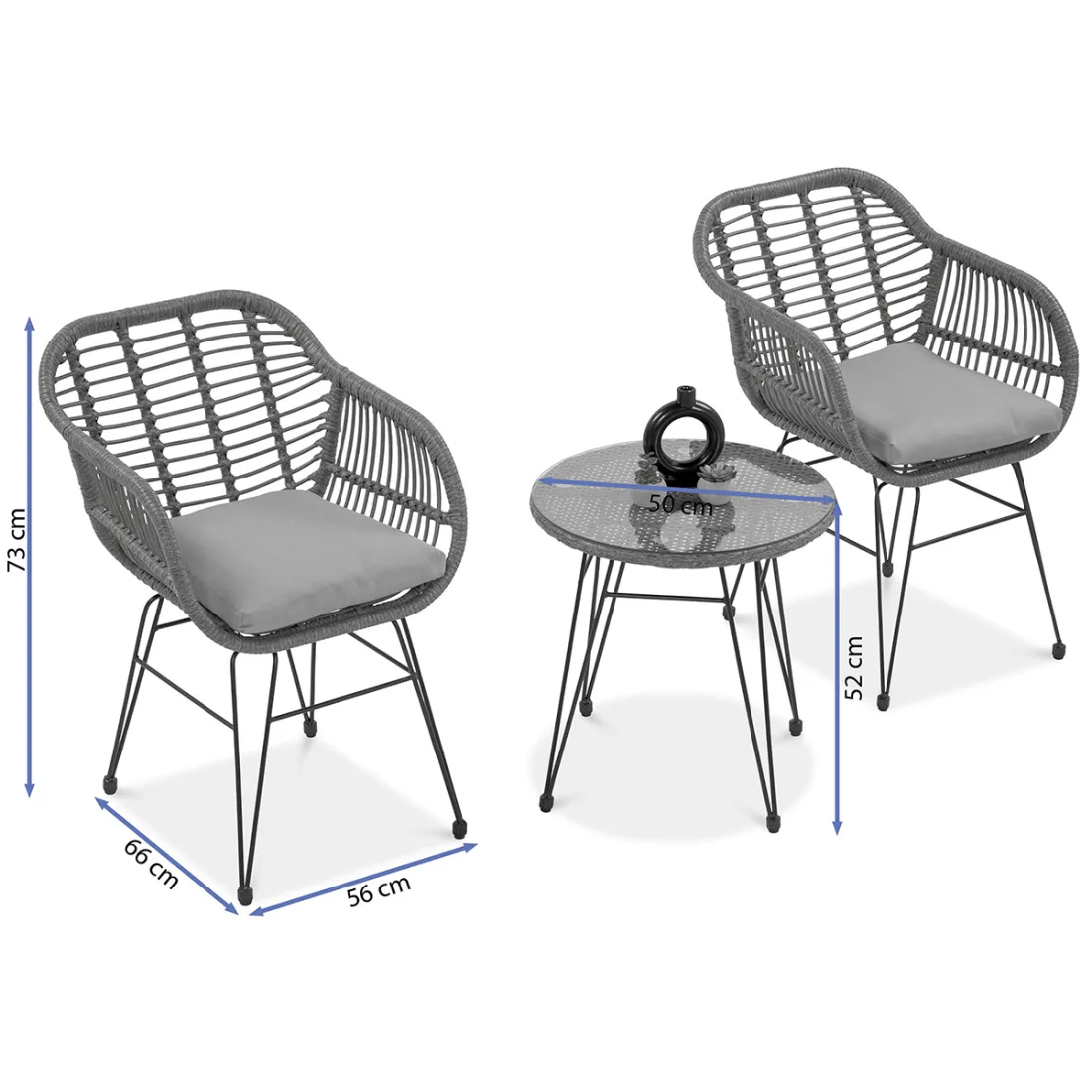 KUBU 2+1 ZESTAW GREY (004795) - obrazek 15