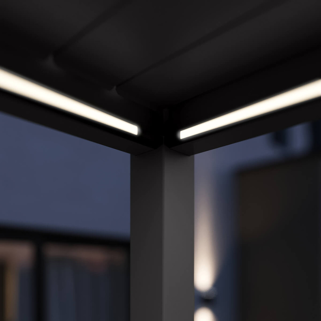 LED OŚWIETLENIE 3.0M x2 ANTHRACITE (005920) - obrazek 3