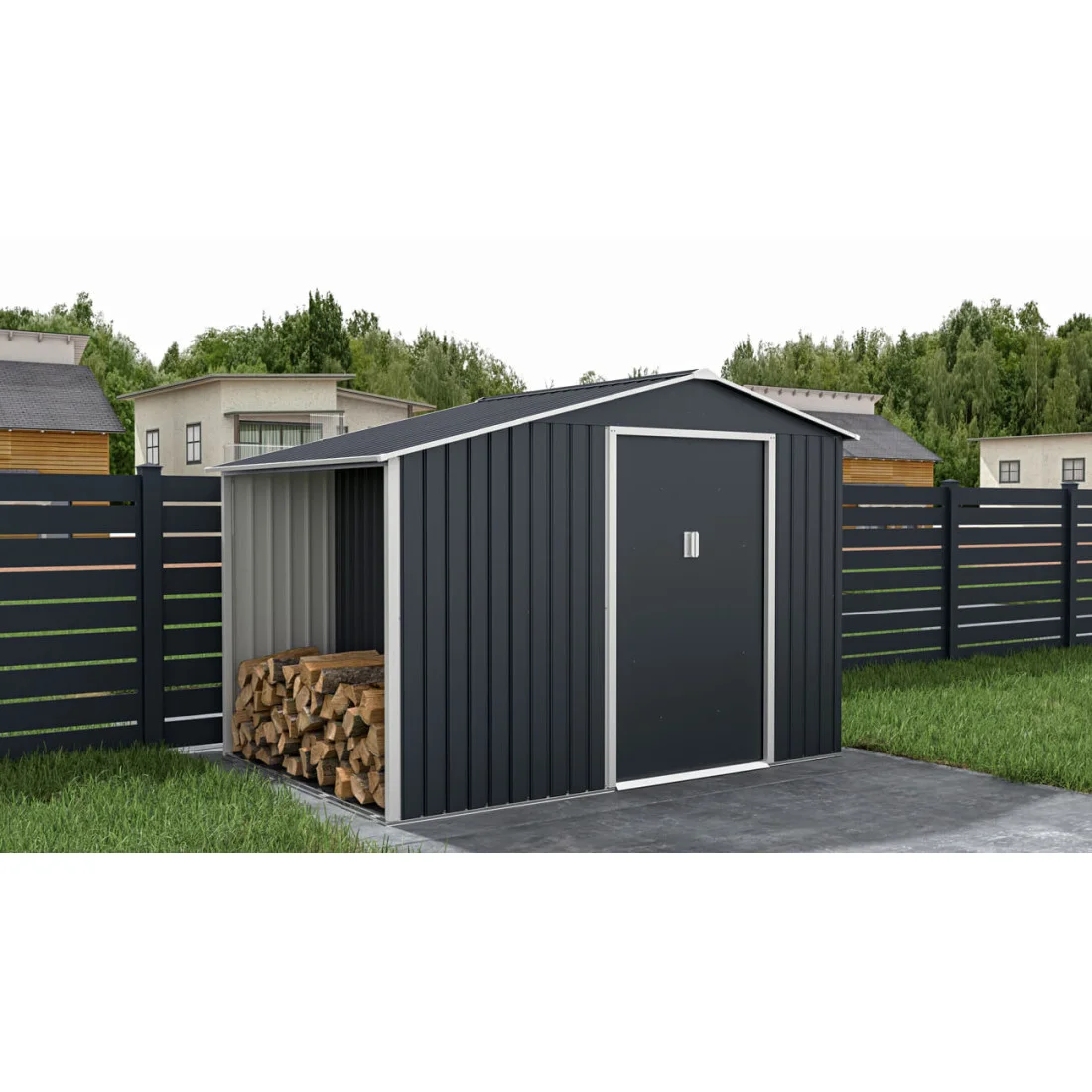 MADISON 9x6 DOMEK METALOWY COLD GREY (003997) - obrazek 3