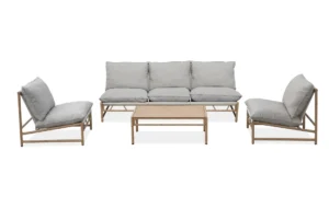 MAKANI CAFFE MAX ZESTAW GREY/BEIGE (008205)