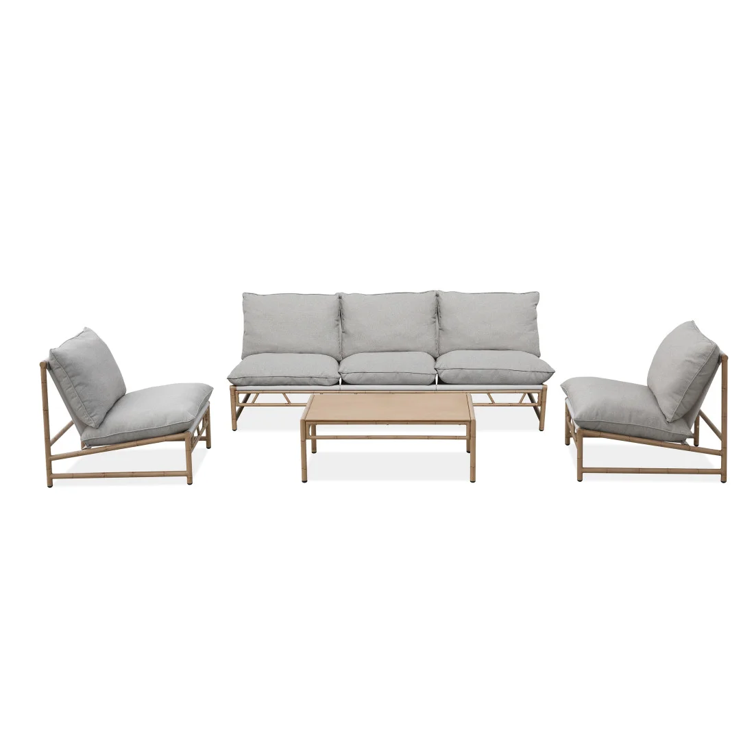 MAKANI CAFFE MAX ZESTAW GREY/BEIGE (008205)