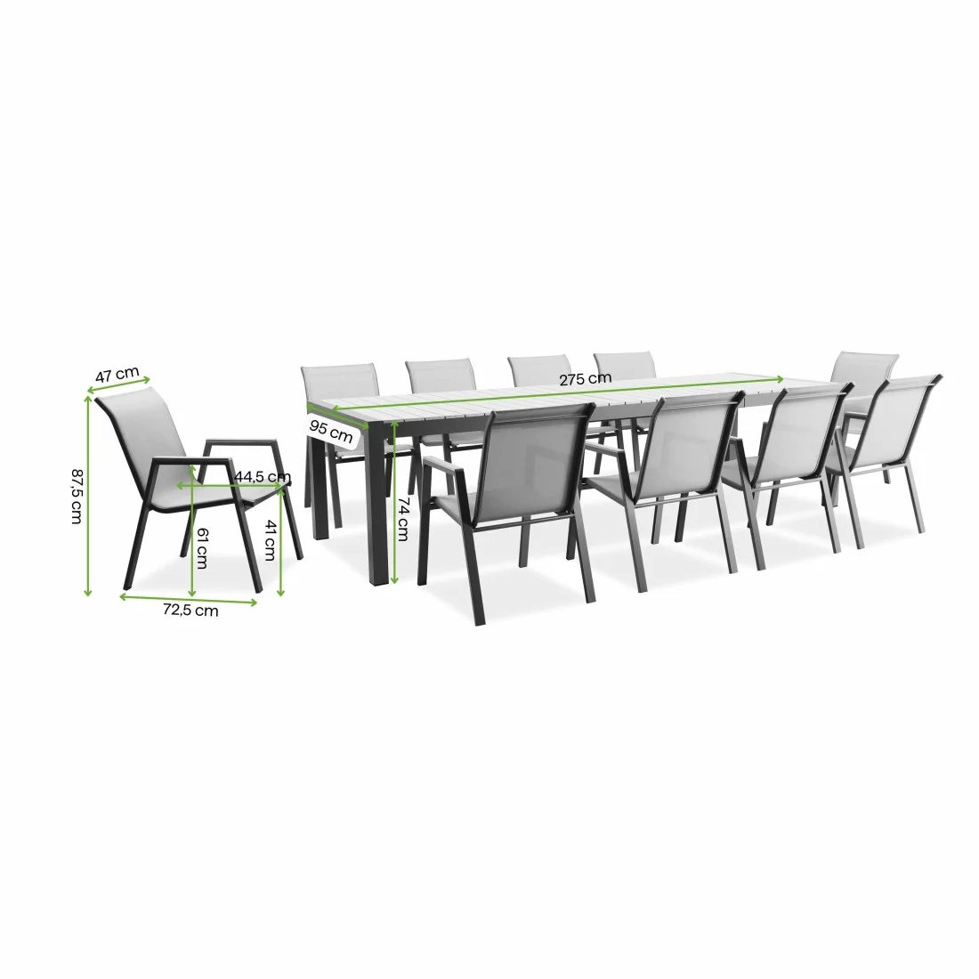 MALAWI 10+1 ZESTAW DARK GREY (009353) - obrazek 2