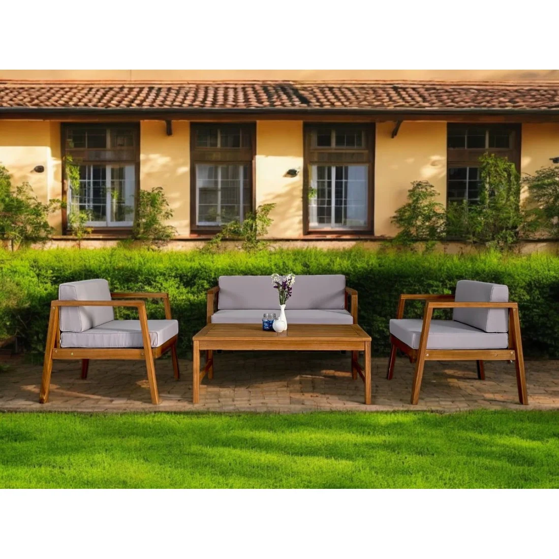 MALMO CAFFE ZESTAW ACACIA WOOD (007286) - obrazek 3
