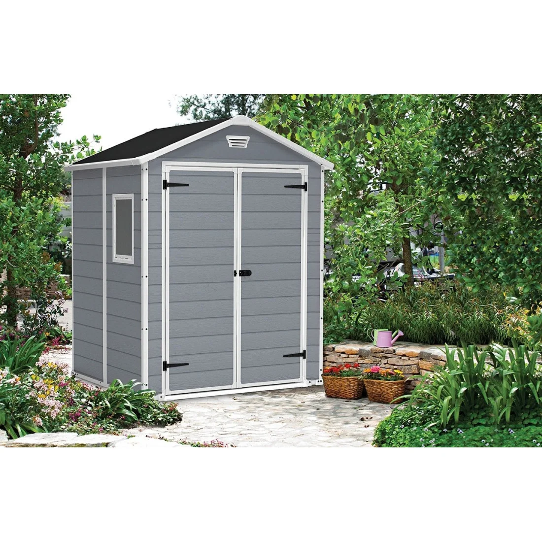 MANOR 6x5 DOMEK GREY (000859)