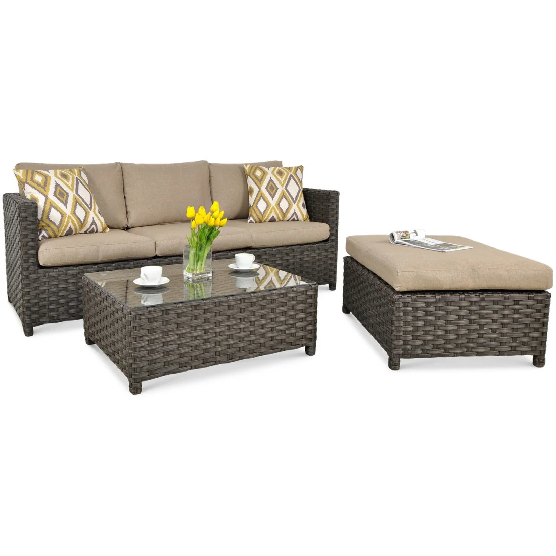 MARCO CAFFE NAROŻNIK BROWN (002695) - obrazek 4