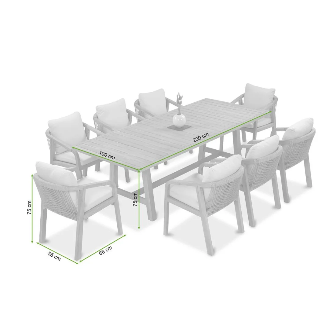 MARIGOLD 8+1 DINING ZESTAW (005791) - obrazek 11