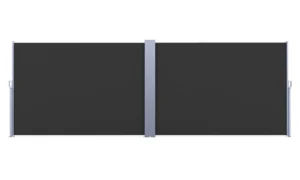 MARKIZA BOCZNA PODWÓJNA 200x600 DARK GREY (004458)