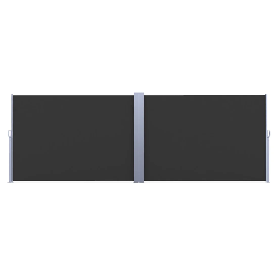 MARKIZA BOCZNA PODWÓJNA 200x600 DARK GREY (004458)