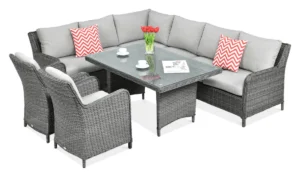 MARYLAND DINING NAROŻNIK DARK GREY (002665)