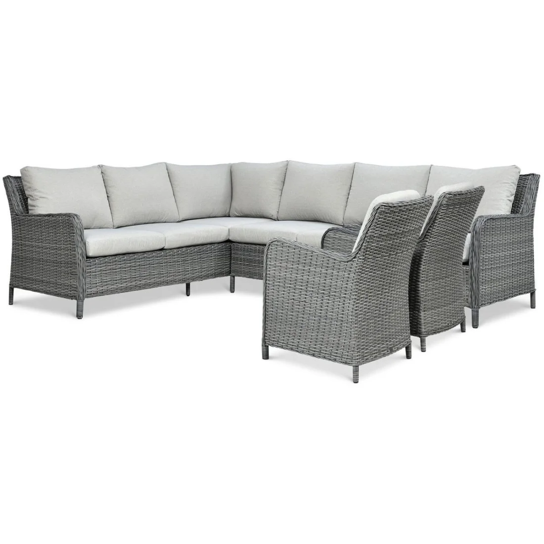 MARYLAND DINING NAROŻNIK DARK GREY (002665) - obrazek 7