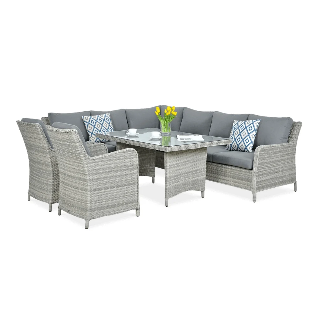 MARYLAND DINING NAROŻNIK STONE GREY (003019)