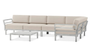 MAXIMO 5 NAROŻNIK GESSO-PERLA+MAXIMO TABLE GESSO (007833)
