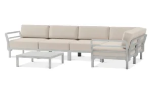 MAXIMO 5 NAROŻNIK GESSO-PERLA+MAXIMO TABLE GESSO (007833)