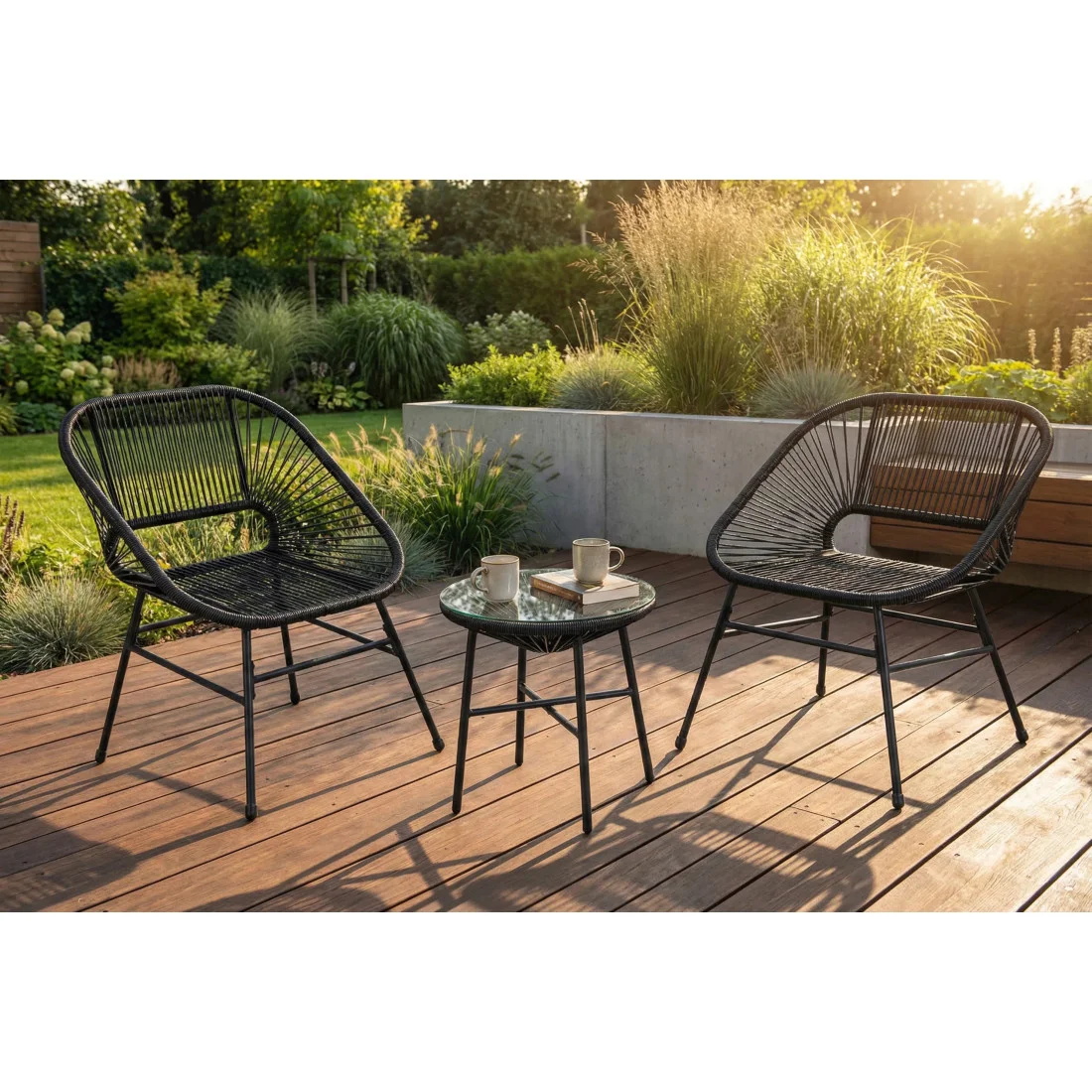 MAYA 2+1 ZESTAW BLACK (008833) - obrazek 3