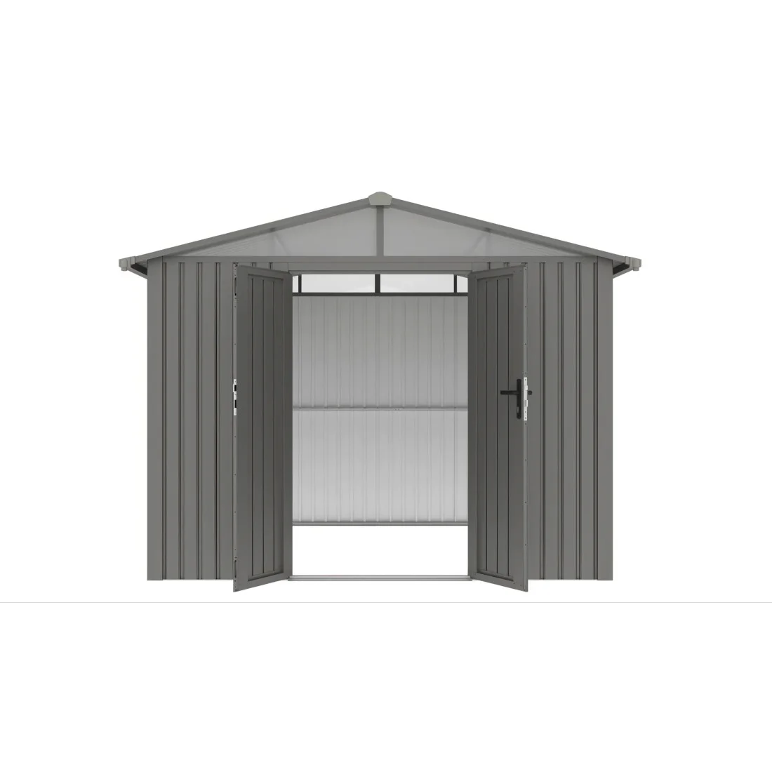 MICHIGAN 10x10 DOMEK METALOWY GREY ALUMINIUM (007900) - obrazek 10