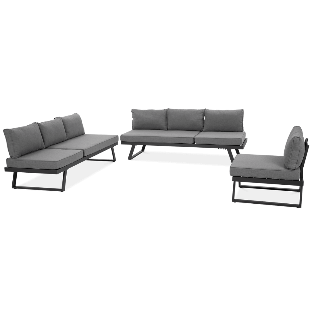 MIDWAY NAROŻNIK DARK GREY (001498) - obrazek 5