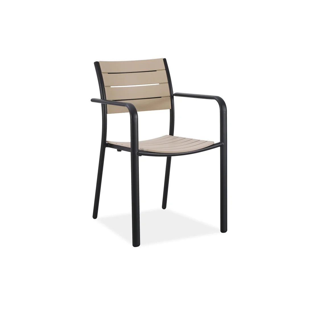 MILO KRZESŁO BLACK/BEIGE (008845)