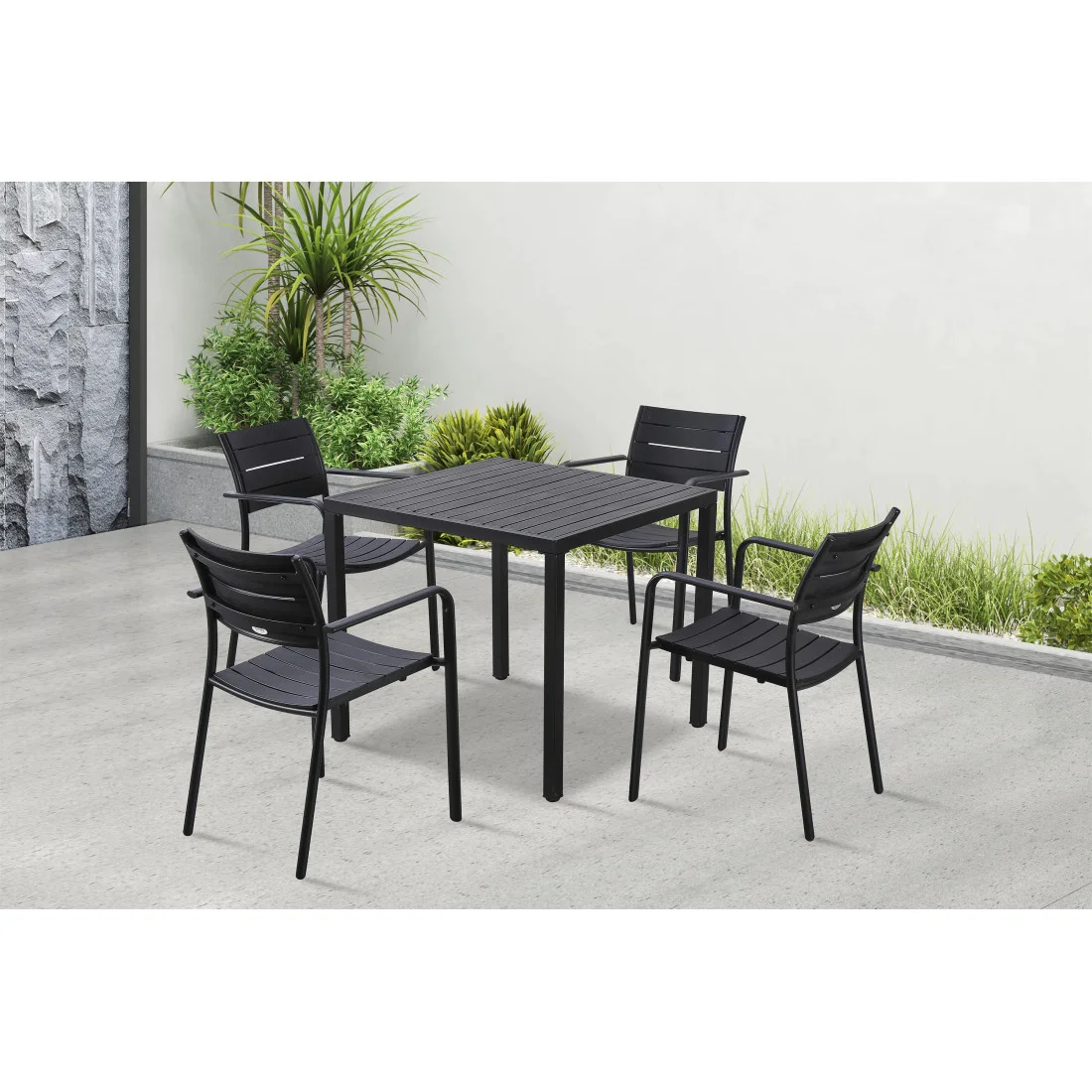 MILO KRZESŁO BLACK (008844) - obrazek 5