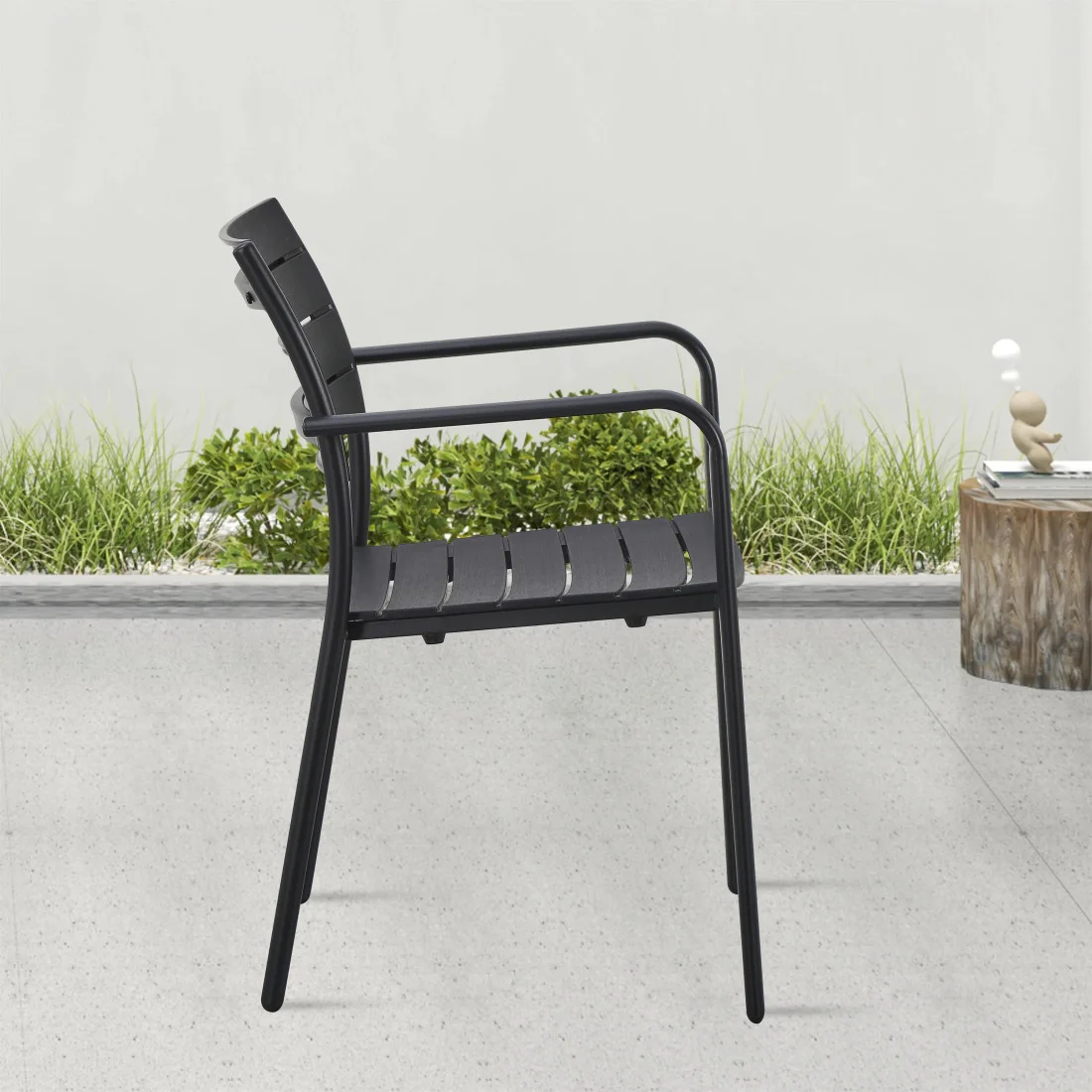 MILO KRZESŁO BLACK (008844) - obrazek 7