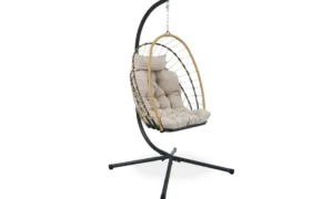MILOS FOTEL WISZĄCY BEIGE (008189)