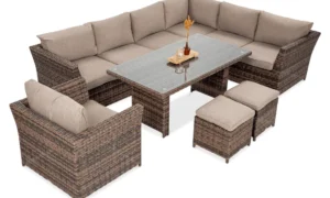 MONIZ DINING PLUS NAROŻNIK BROWN (002539)
