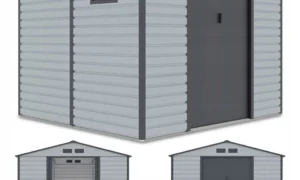 MONTREAL 9x8 DOMEK METALOWY LIGHT GREY (003396)