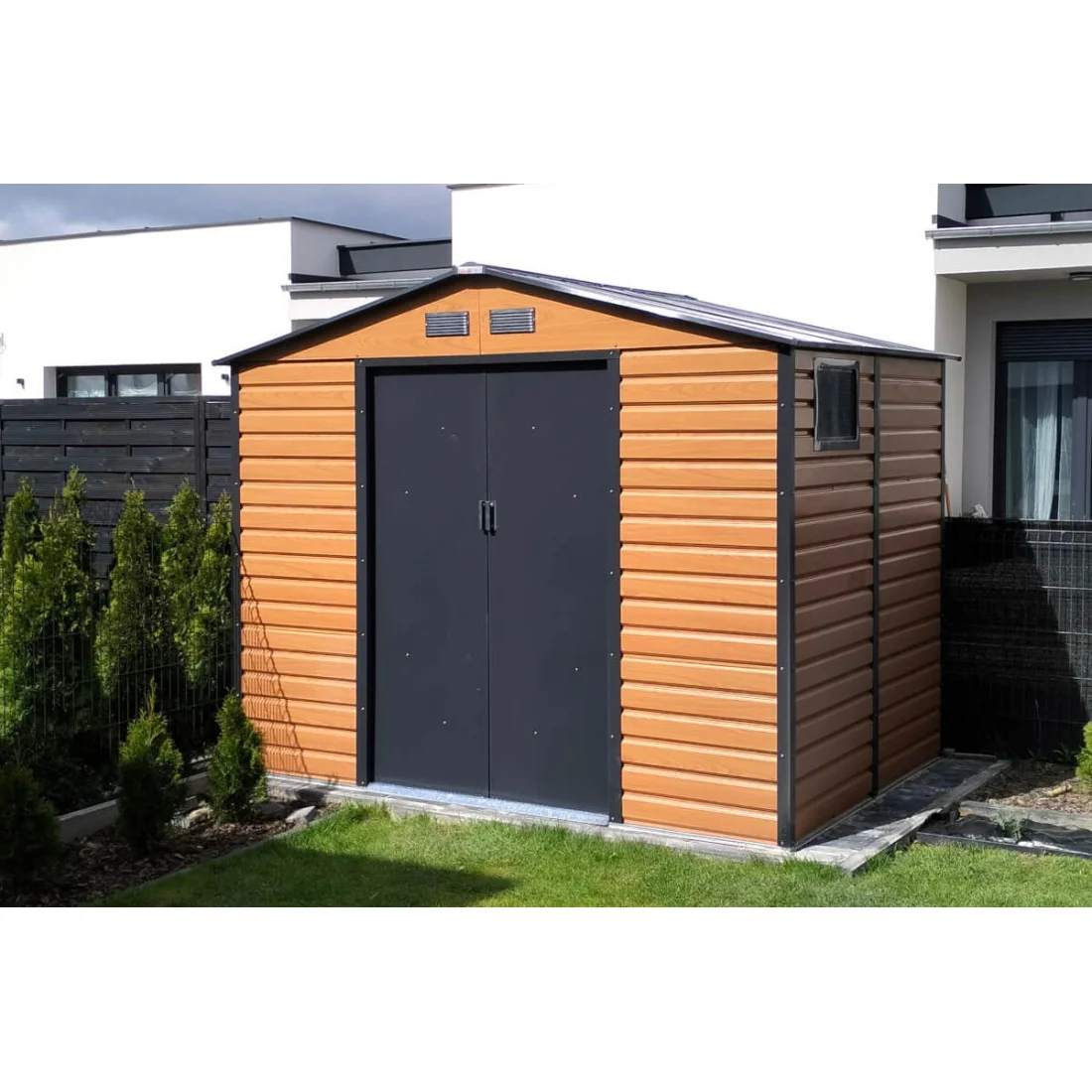 MONTREAL 9x8 DOMEK METALOWY OAK/GREY (004100) - obrazek 5